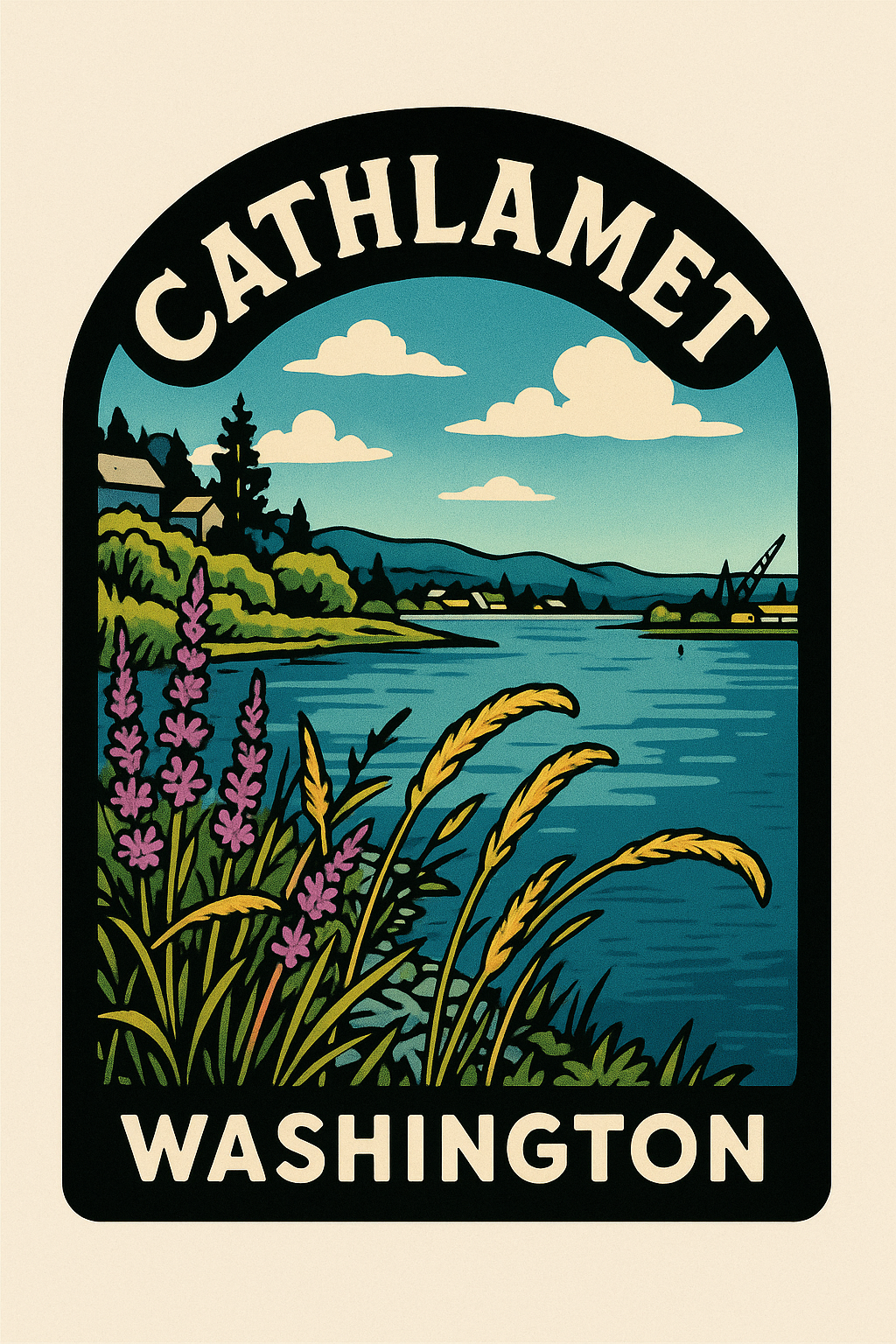 Wahkiakum County Inspired Designs