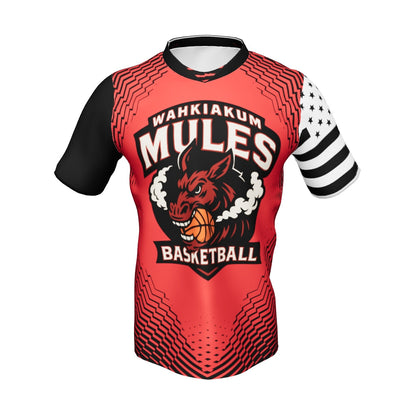 Mules Basketball Warmup jersey 4